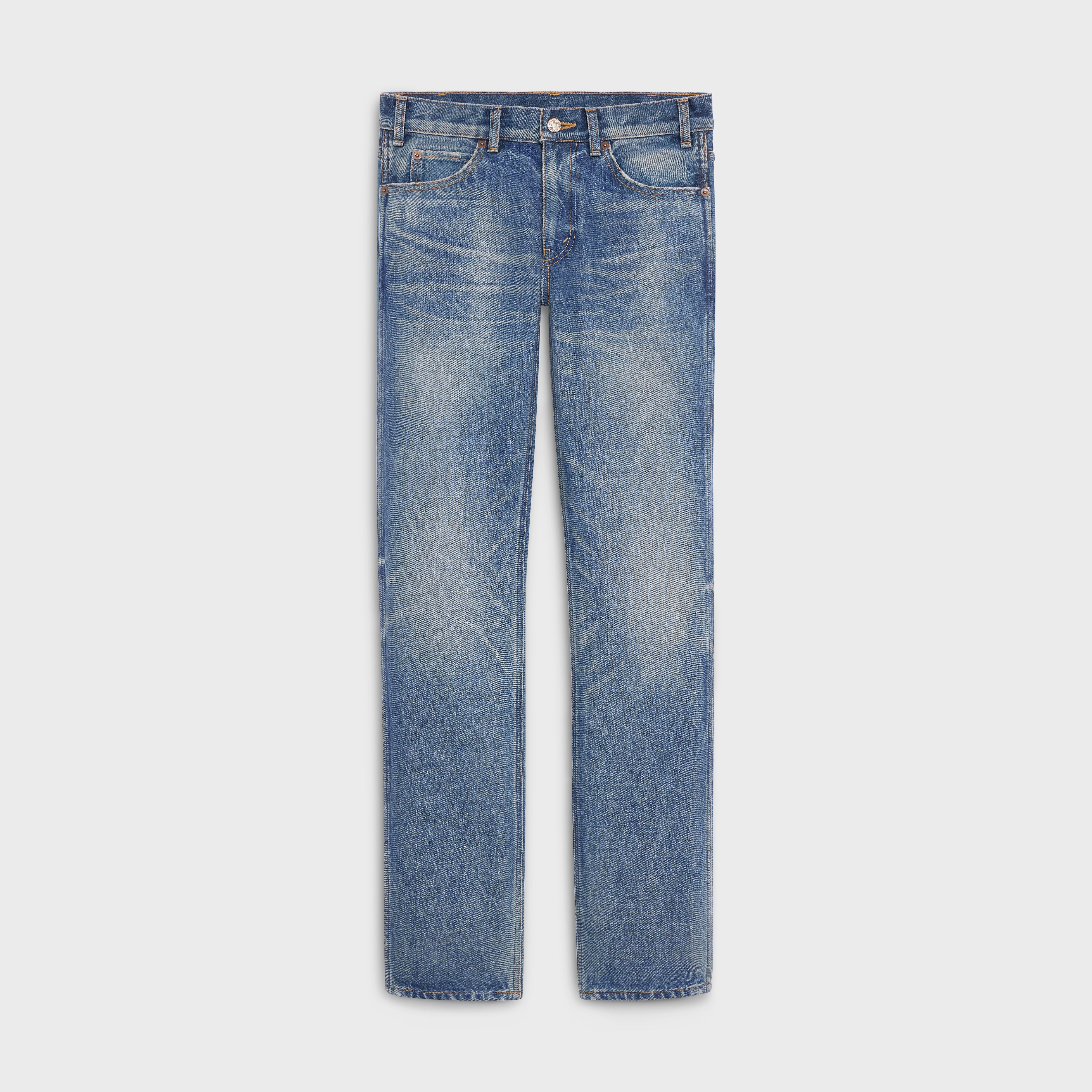 slim jeans in union wash denim - UNION WASH - 2N309930F.07UW | CELINE