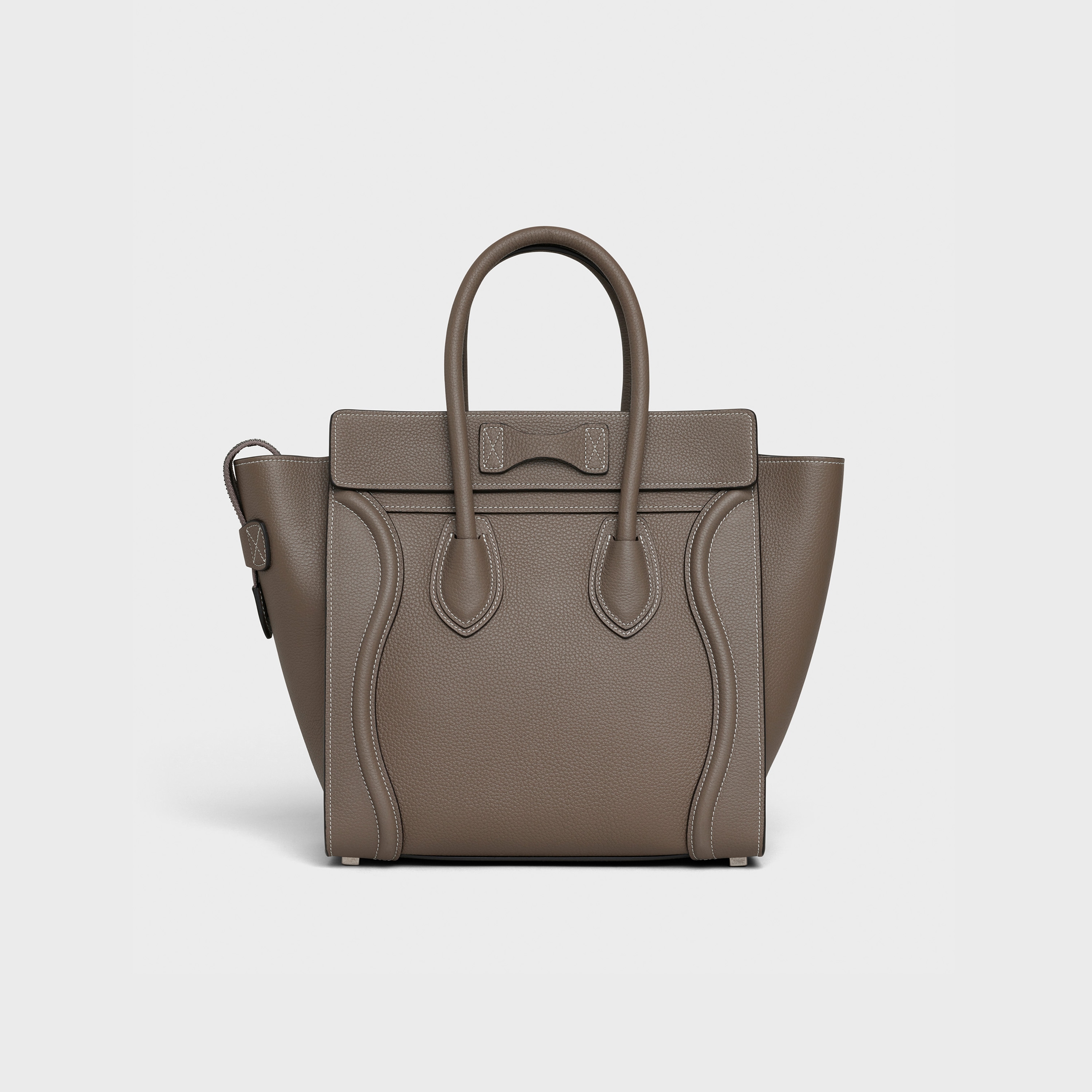 celine micro luggage drummed calfskin