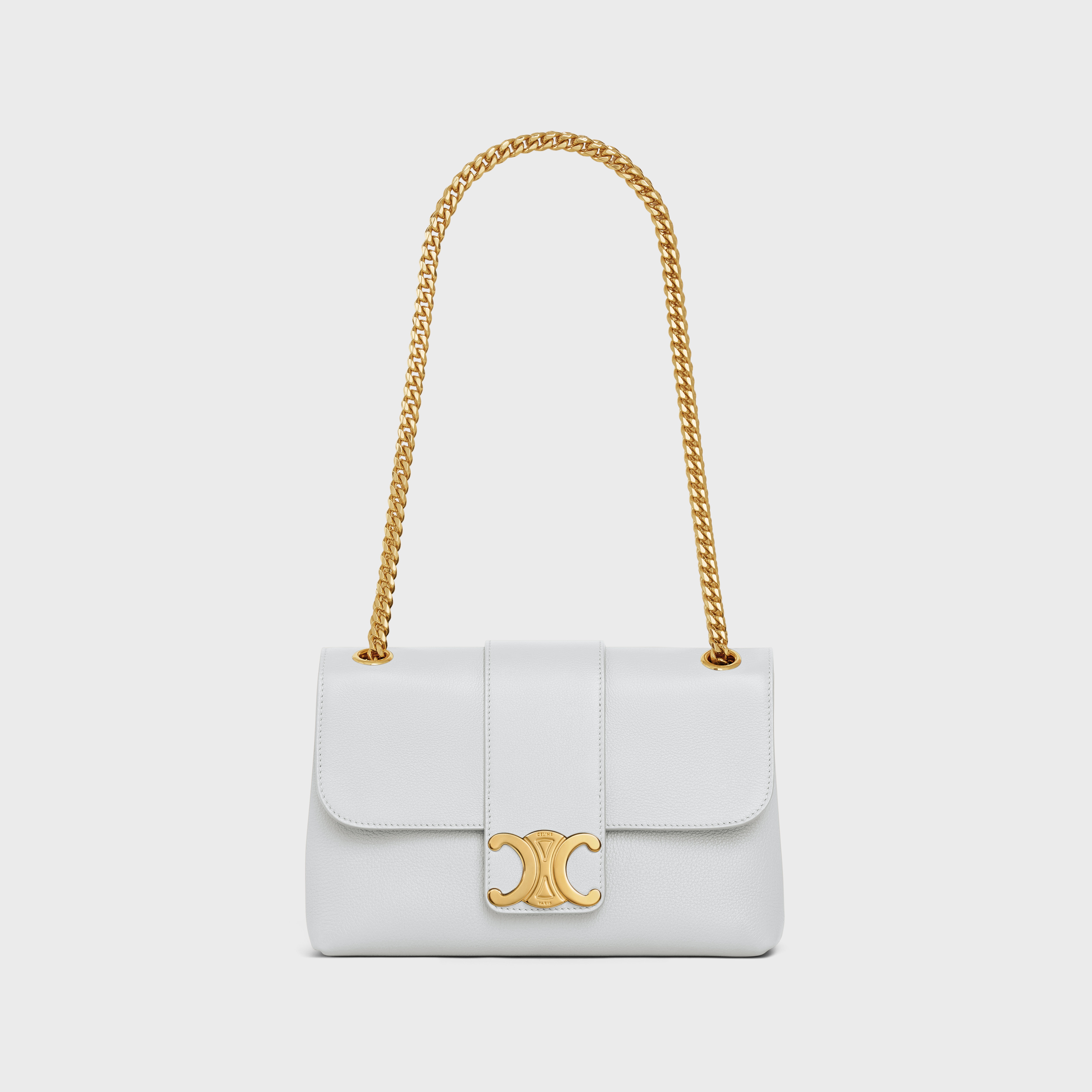 SAC CELINE VICTOIRE MOYEN MODÈLE VEAU SOUPLE - MOON | CELINE