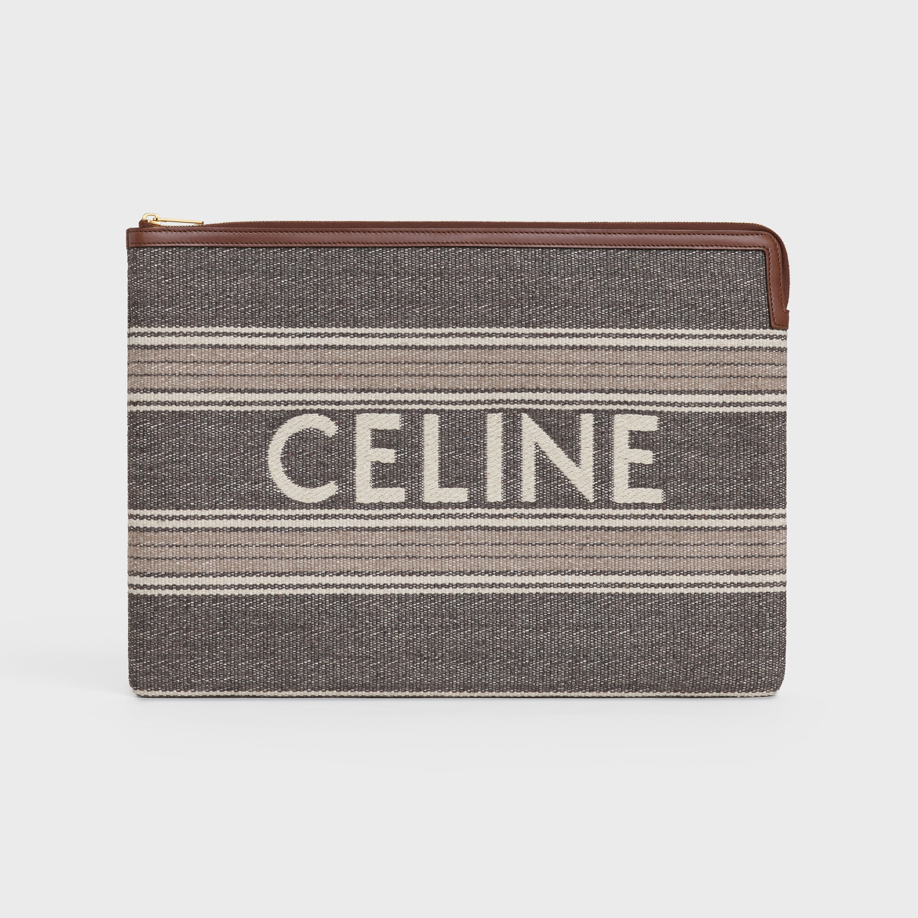 celine logo pouch