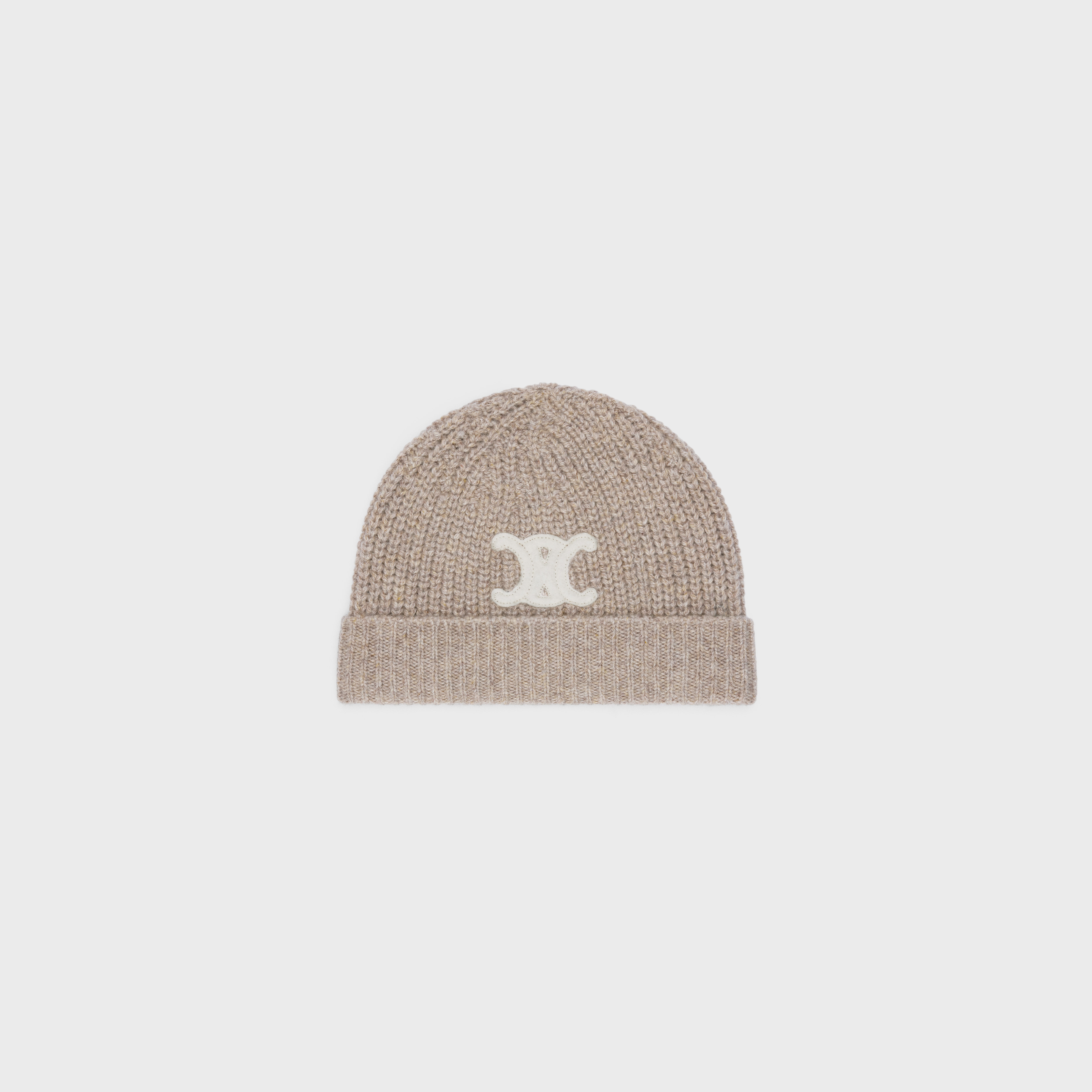 TRIOMPHE BEANIE IN SEAMLESS CASHMERE