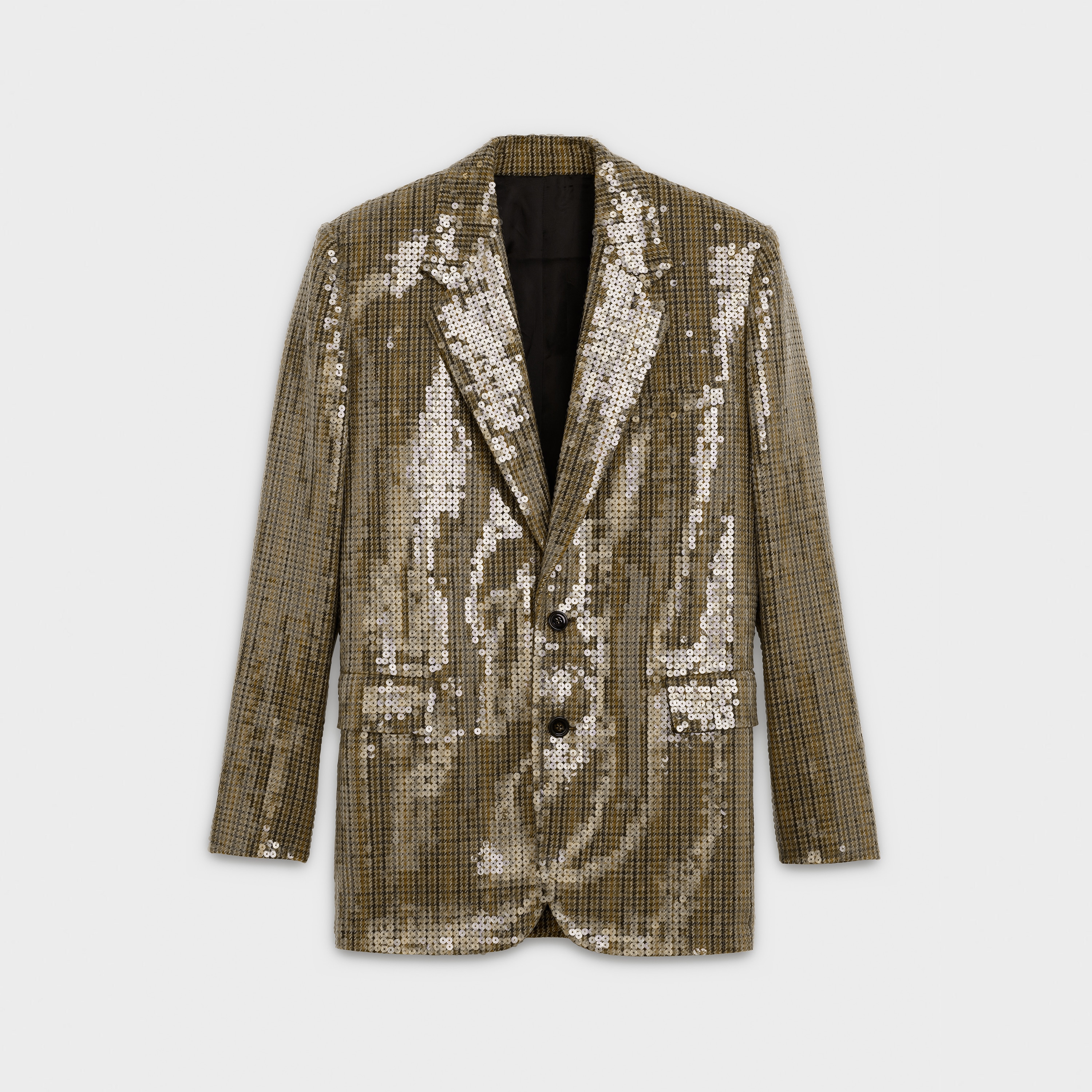 Celine tournon jacket discount in checked wool