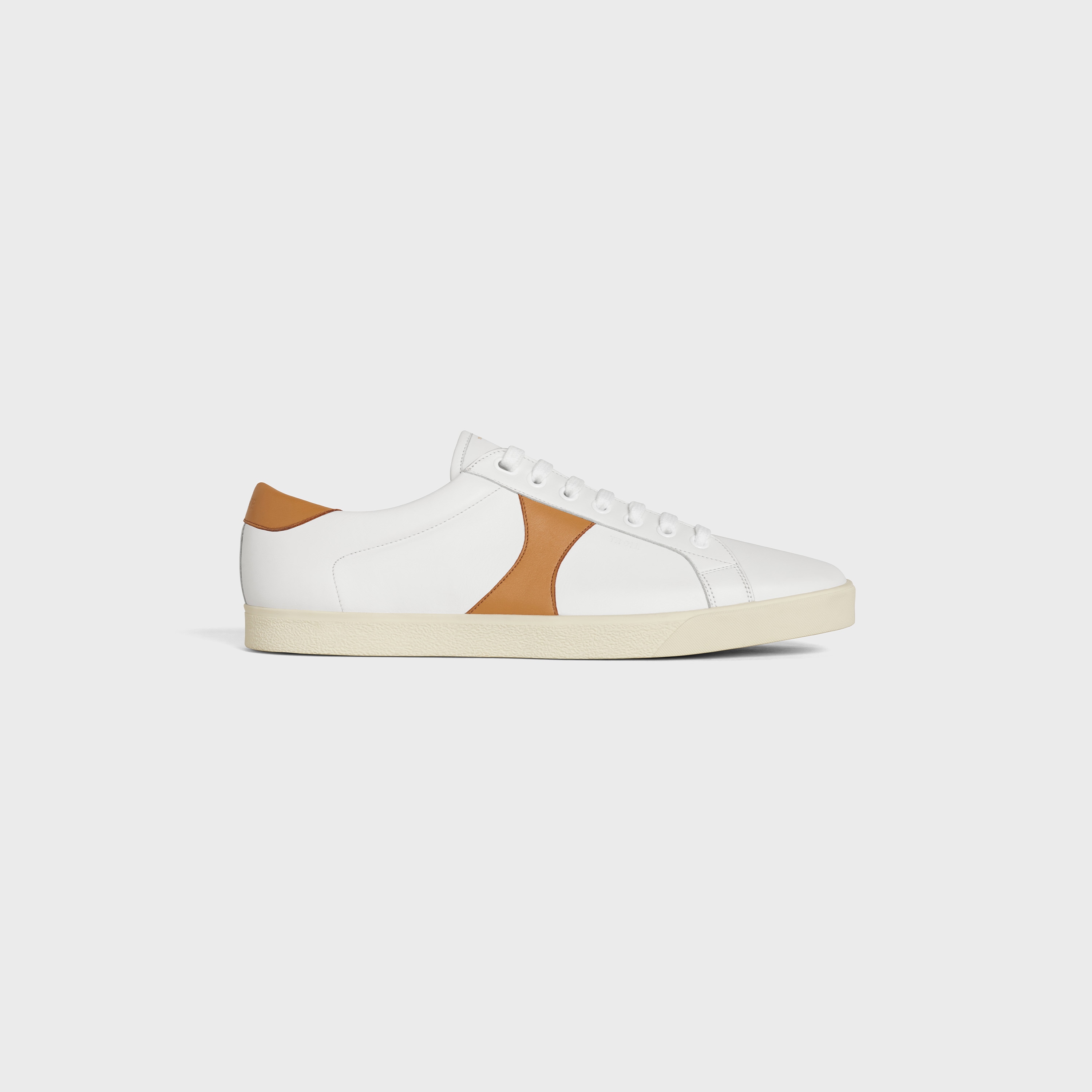 Celine triomphe low lace online up sneaker in calfskin